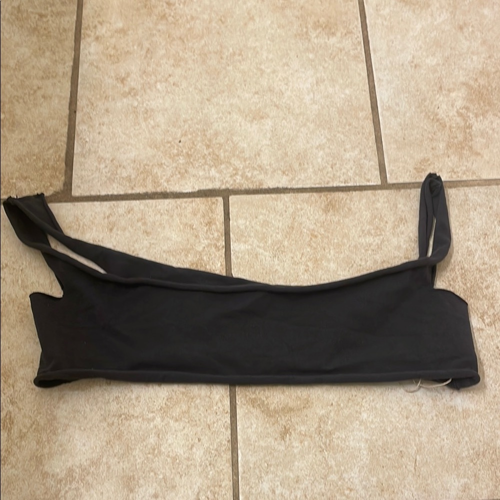 Raw Edge Micro Scoop Bralette - Picture 4 of 5